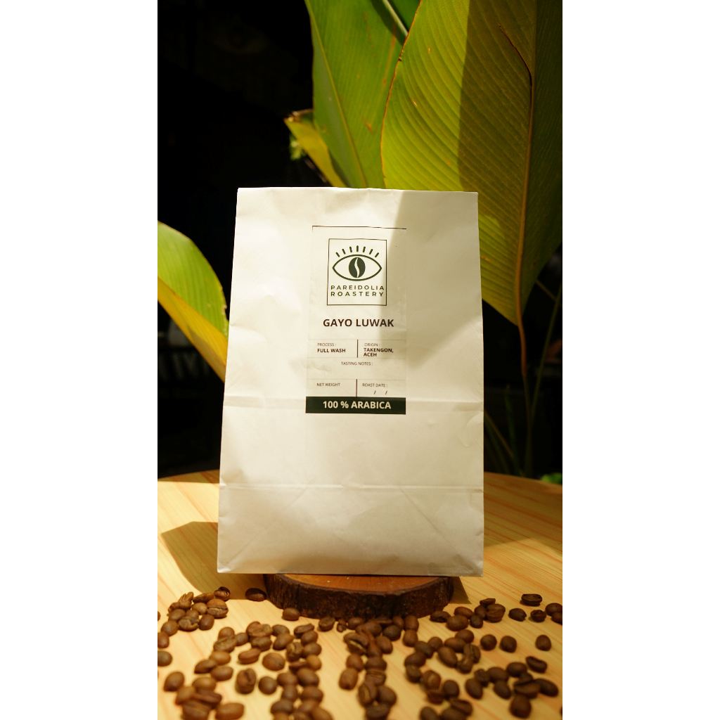 

Kopi Gayo Luwak Full Wash 200gr – Pareidolia Roastery