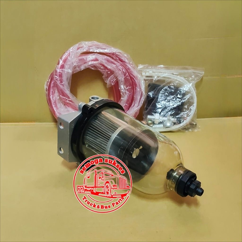 Saringan Solar Fuel Filter Solar Strainer Separator Assy Bio Diesel Biodiesel B30 HINO 500 LOHAN EUR