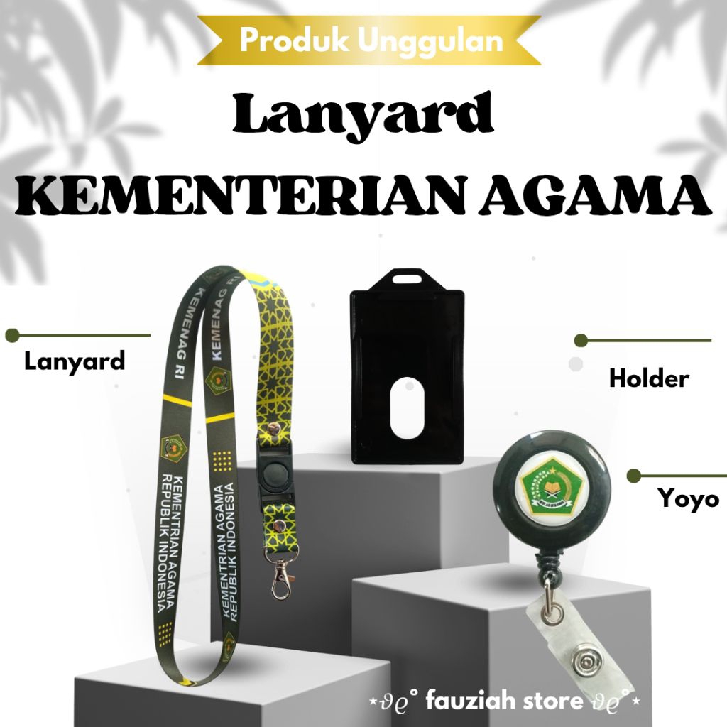 

READY! TALI ID CARD KEMENTERIAN AGAMA RI / LANYARD KEMENAG RI TERMURAH!!!