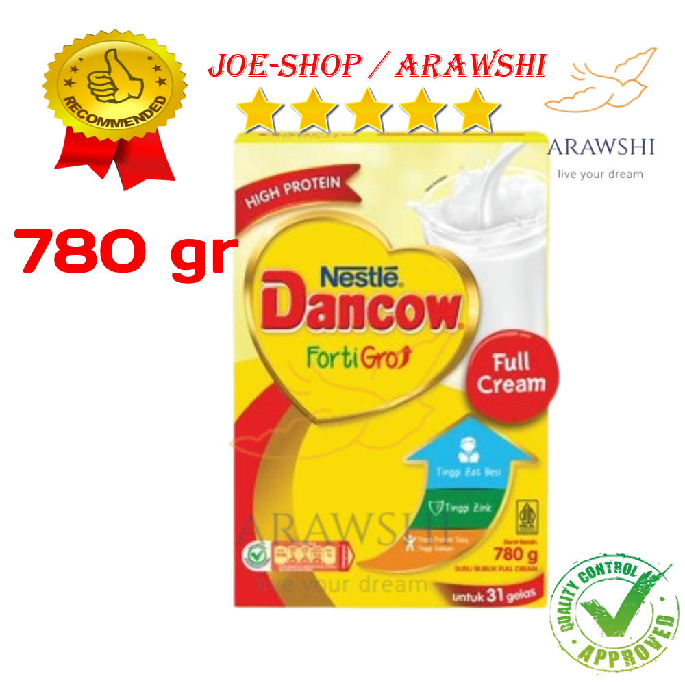 

DANCOW FortiGro Susu Bubuk Instant 780g - Susu Pertumbuhan Anak 5-12 Tahun