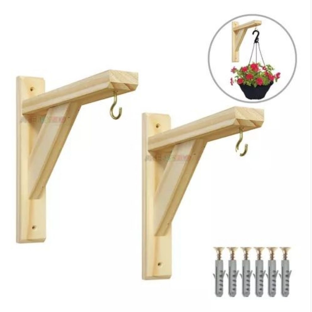 Siku kayu penyangga siku ambalan