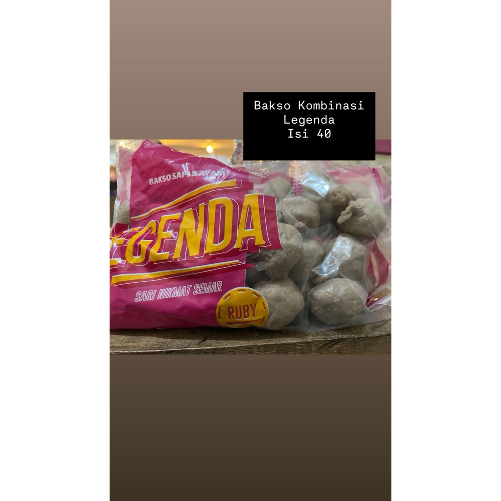 

Bakso Sapi Legenda Ruby Semar Isi 40 butir