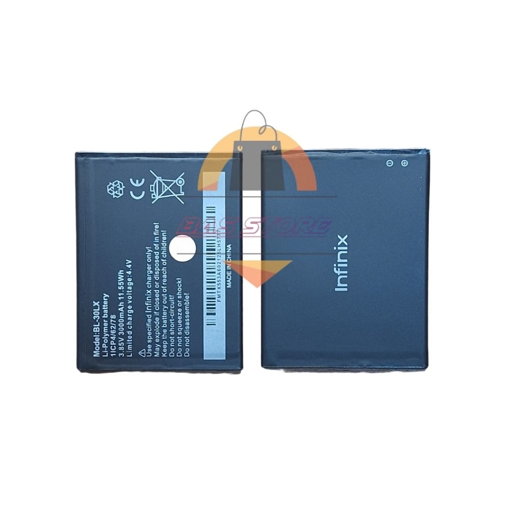 BATRE BATERAI INFINIX HOT 3 LITE, HOT 3, HOT 3 LTE BL-30LX BATTERY