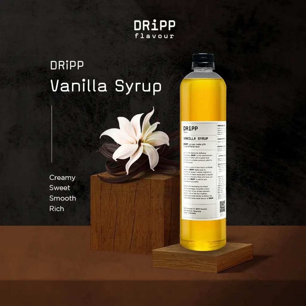 

Dripp Syrup rasa Vanilla 760 ml