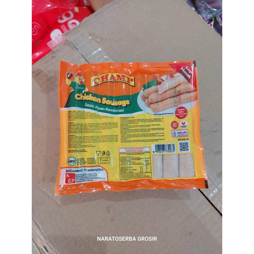 

Champ Sosis Ayam 375gr 15s