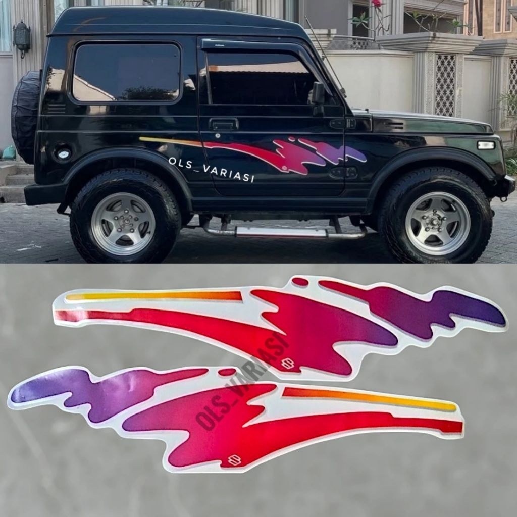 Stiker Suzuki katana 1994 / Sticker Suzuki katana 1994 / list body Suzuki katana 1994 / list body ka