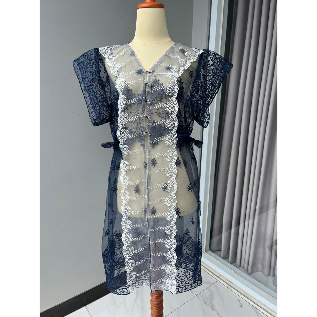 DISKON EMILY OUTER BRUKAT - BRUKAT KEBAYA WISUDA - OUTFIT KONDANGAN