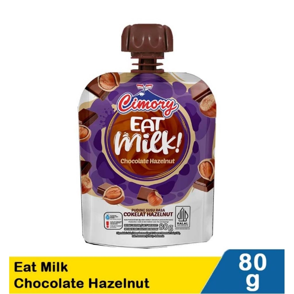 

Cimory Eat Milk Pudding ChocoHazelnut 80G