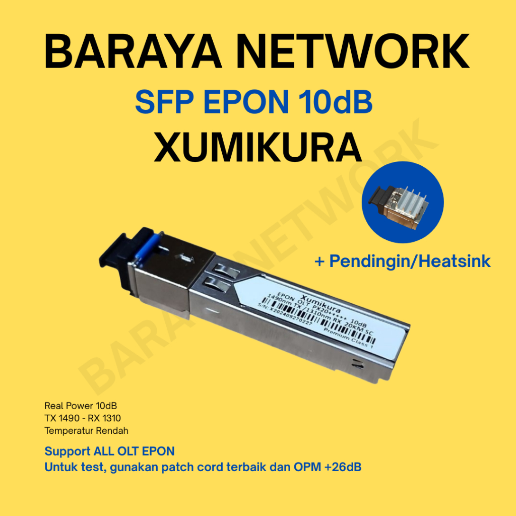 SFP EPON Xumikura 10 dB