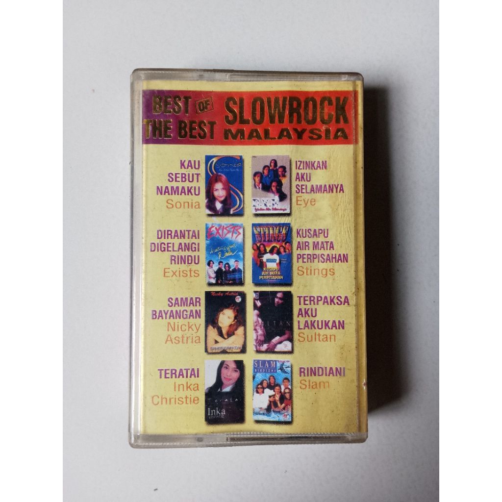 kaset best of the best slowrock malaysia..