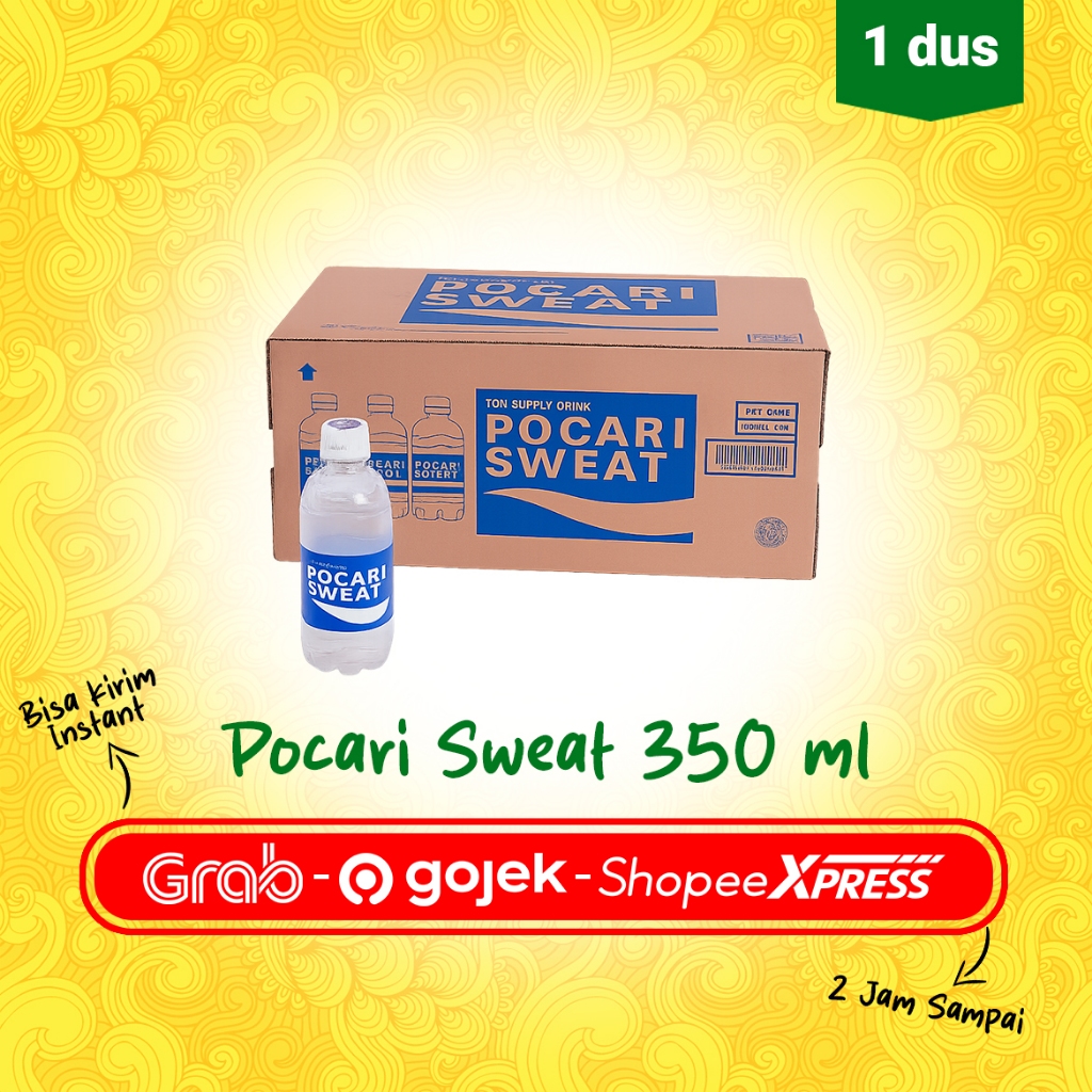 

Pocari Sweat 350ml x 24 Botol (1 Dus) – Minuman Isotonik Original