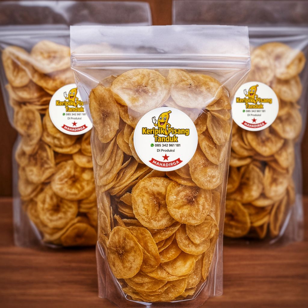

Keripik Pisang Tanduk – Rasa Original (420g)