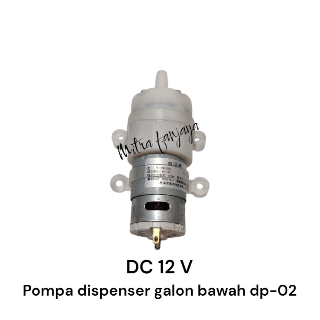 DINAMO POMPA GALON DISPENSER BAWAH SHARP DC 12V PUMP DISPENSER UNIVERSAL KECIL