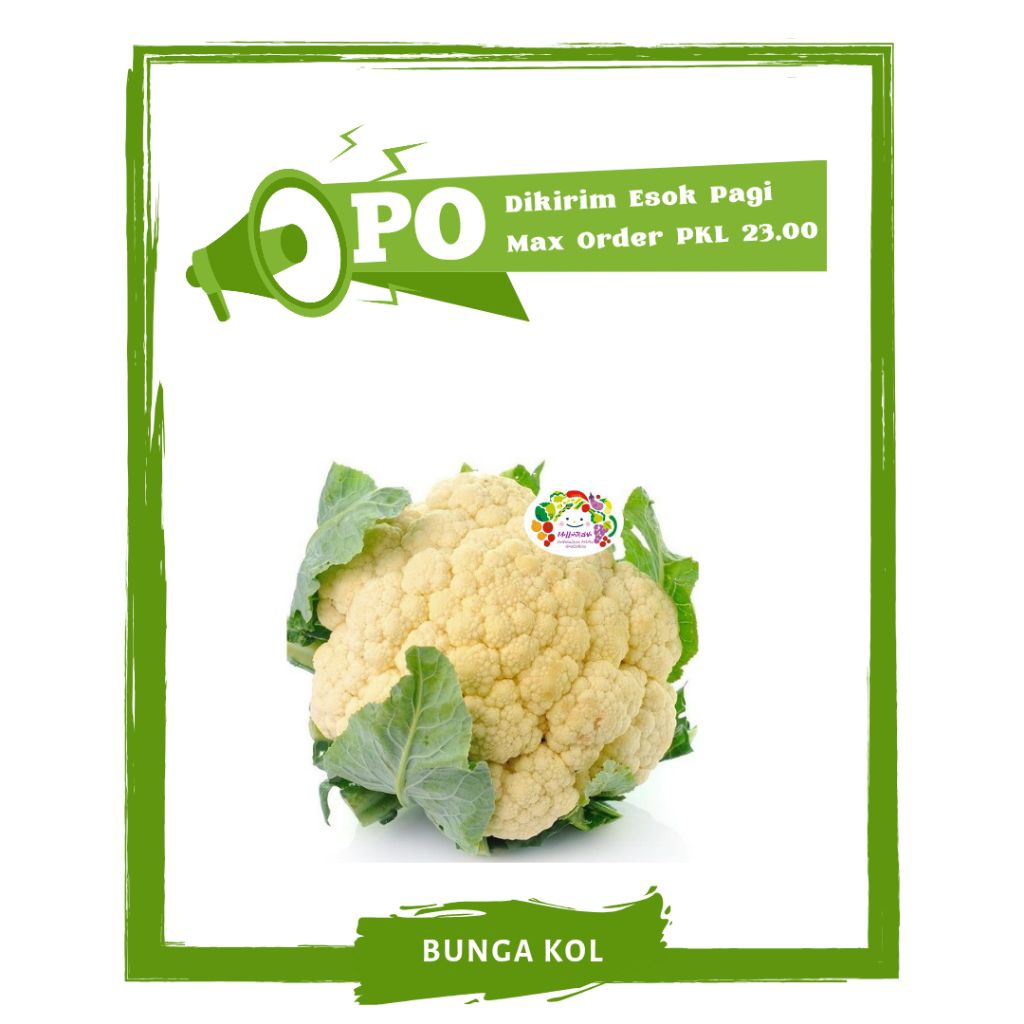 

Bunga Kol / Sayur Sayuran Segar PO Mallahrizwa