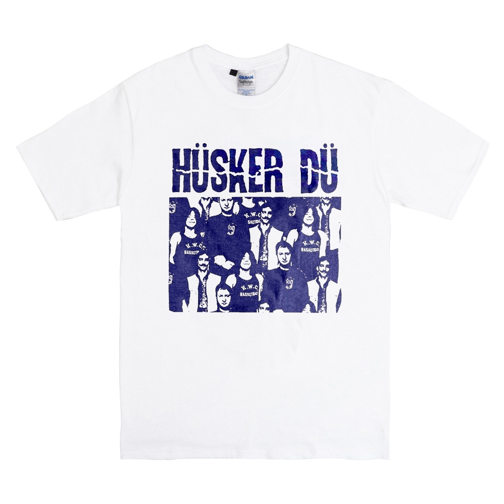 Kaos HUSKER DU T-shirt Band Merch