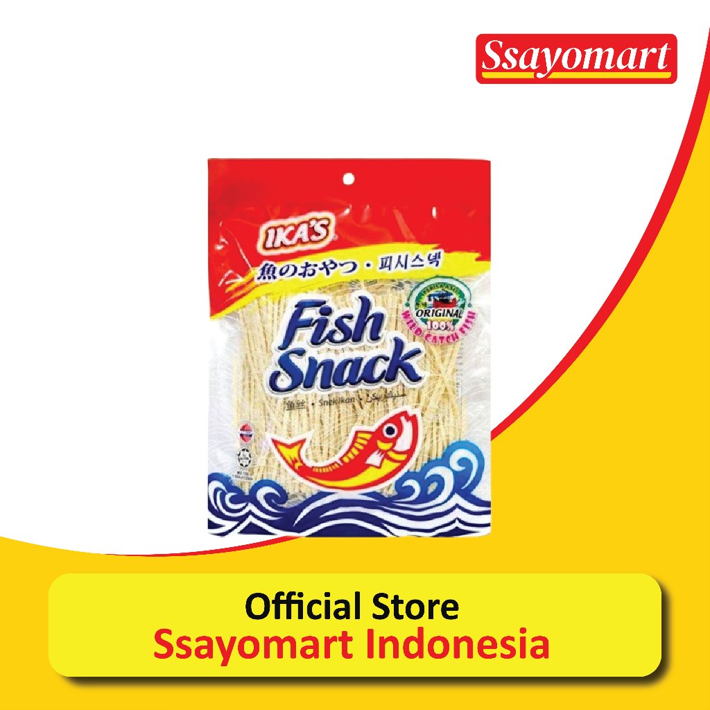 

Ika's Fish Snack Original - 120gr