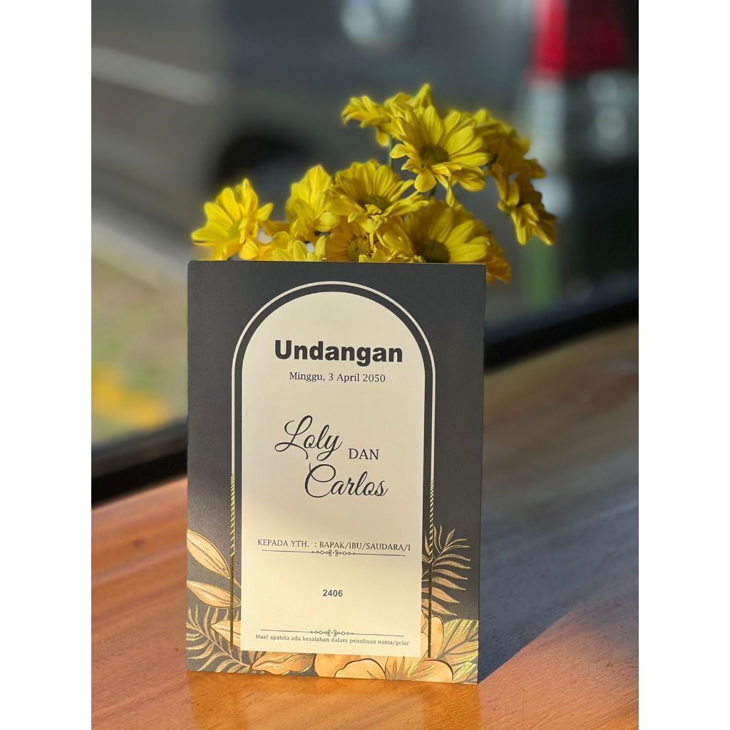 UNDANGAN BLANGKO ERBA 2406