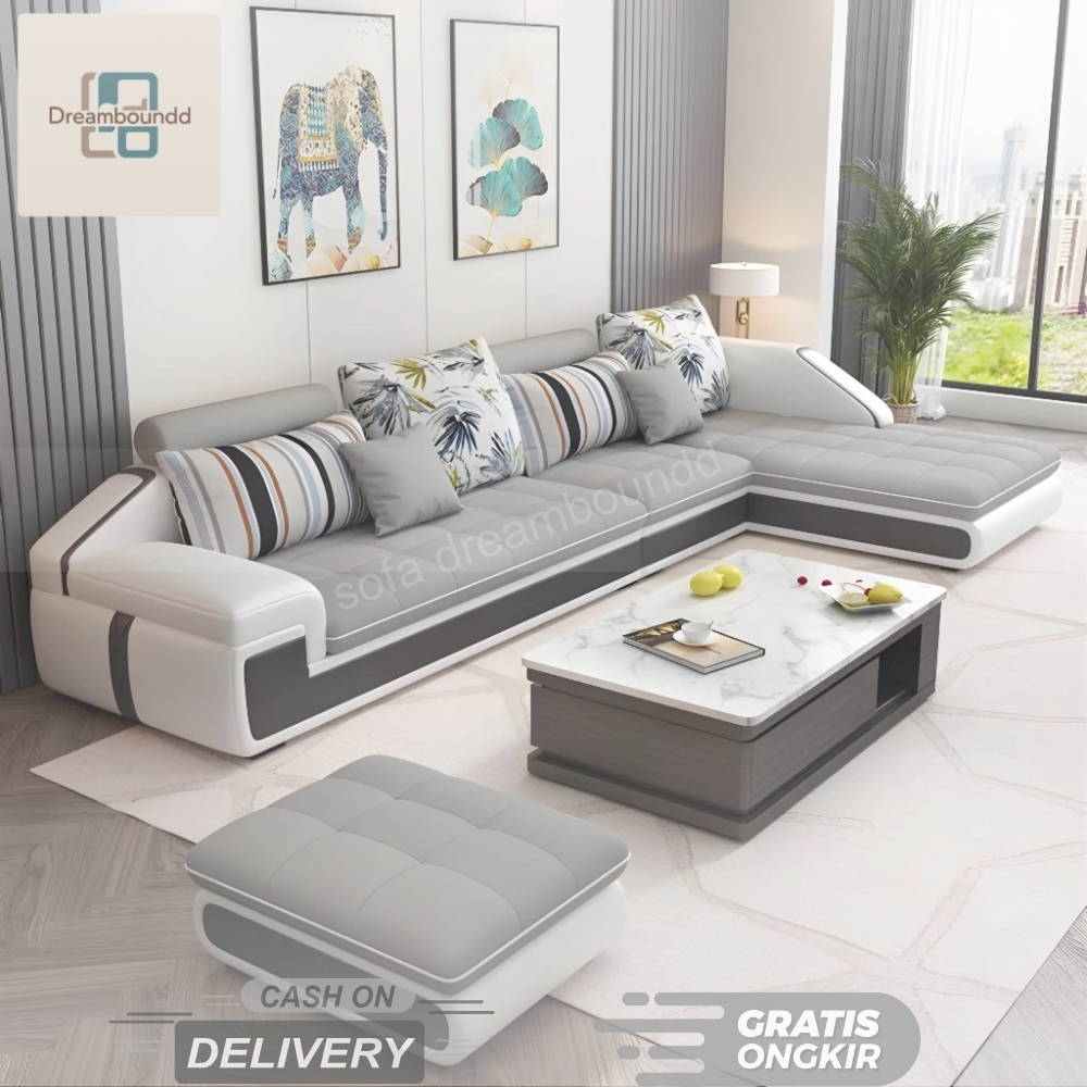 Sofa Minimalis Ruang Tamu Kecil Sofa L Sudut