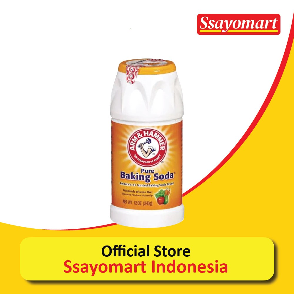 

arm and hammer baking soda shaker 12oz (340gr)