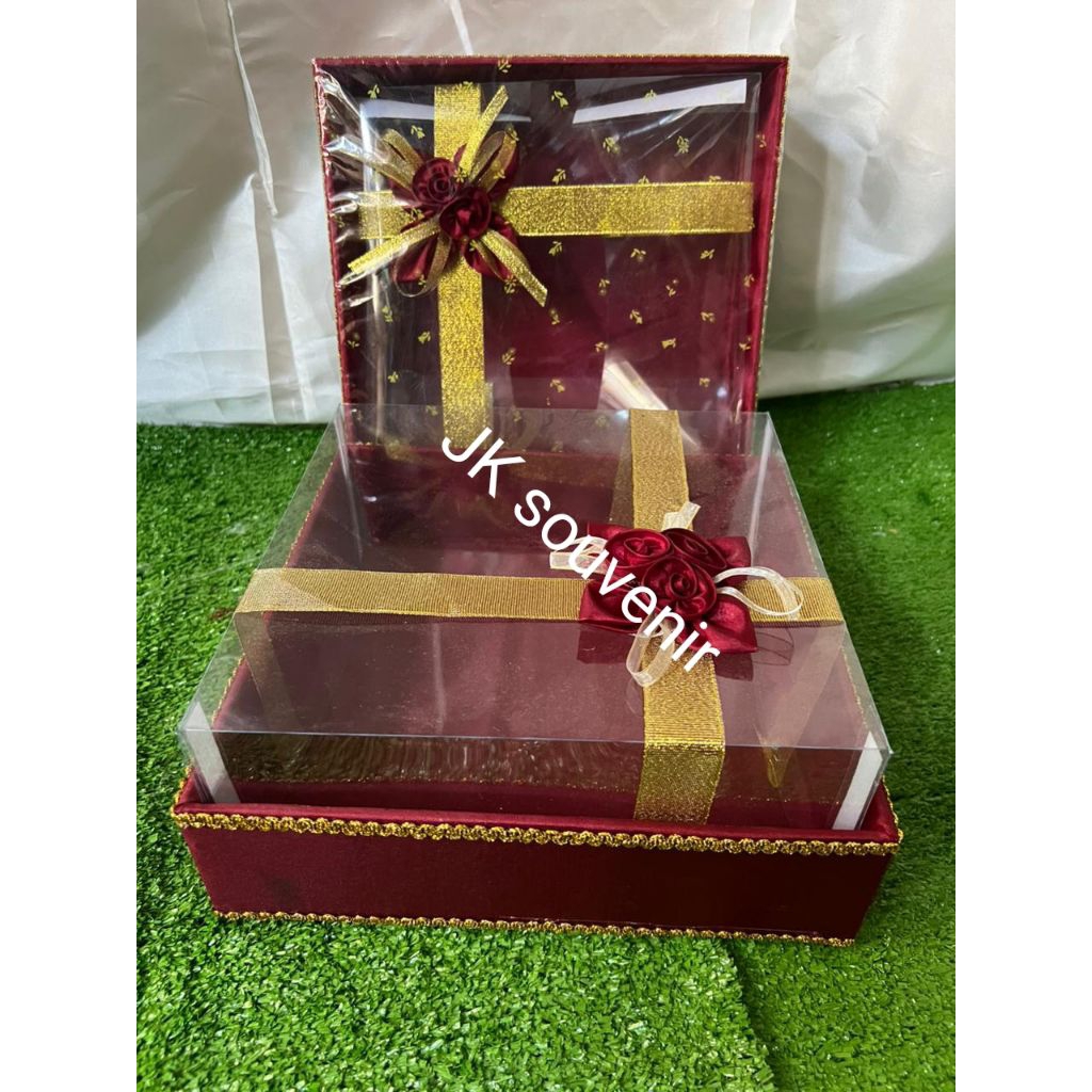 Kotak hantaran seserahan/kotak kue satuan