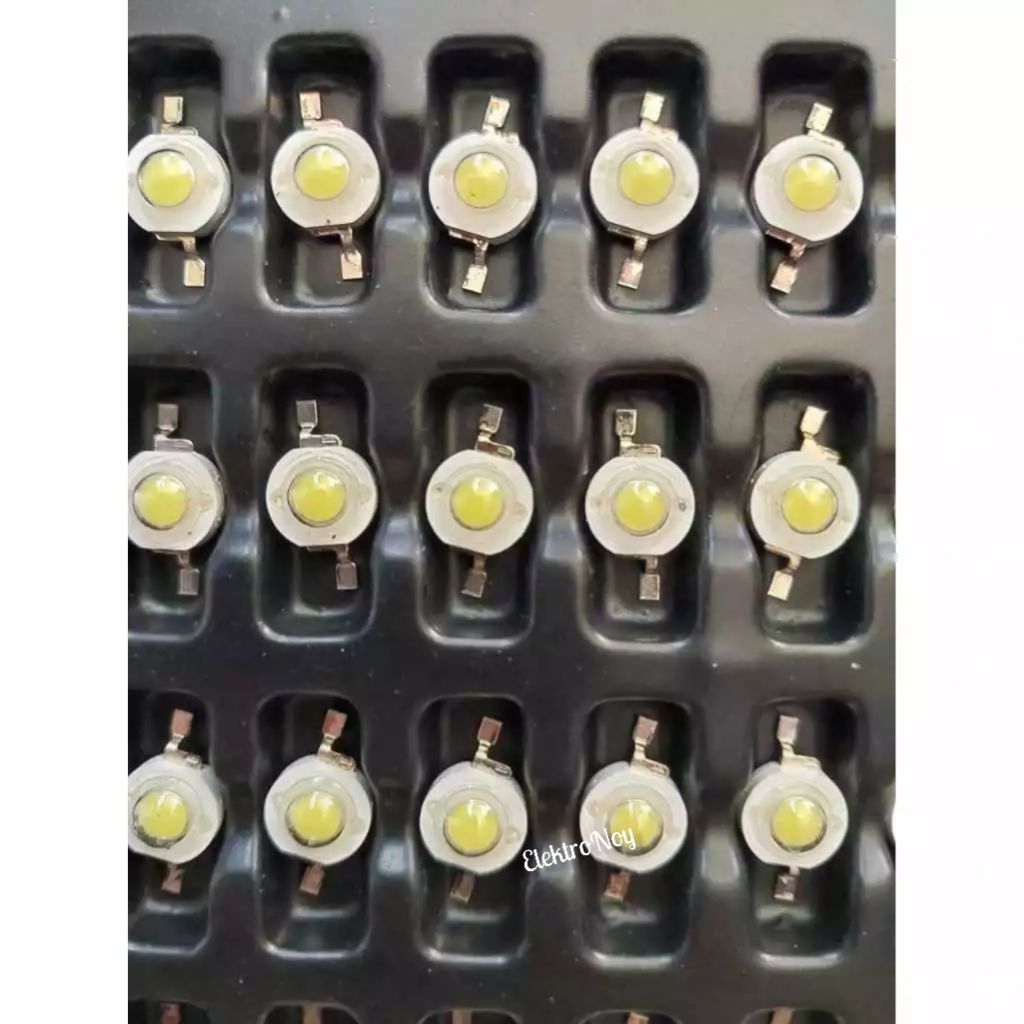(5pcs) LAMPU HIGH POWER LED MATA LED CHIP 1Watt