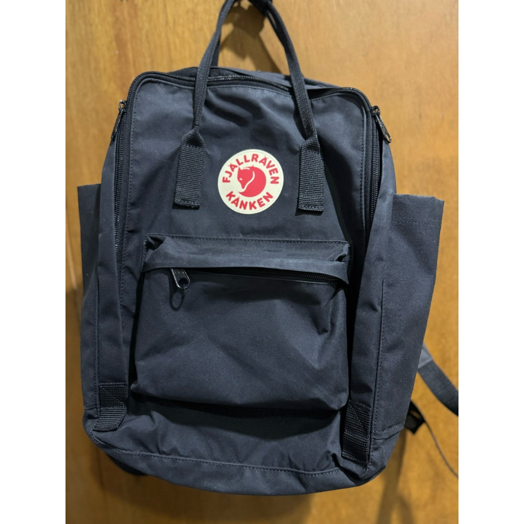 Fjallraven Kanken Laptop 15” Backpack Black Preloved Second