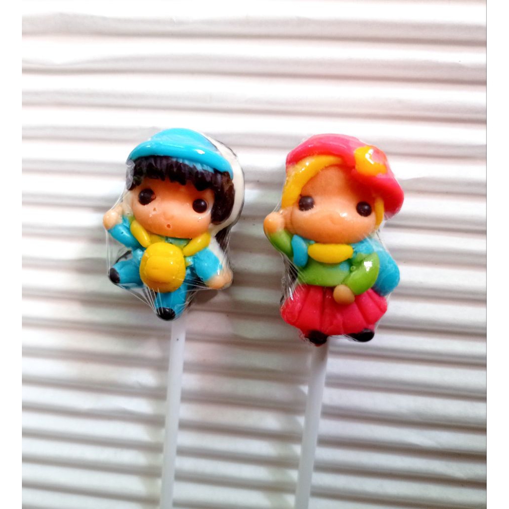 

Coklat Lolipop Karakter cute Kid's & Girls