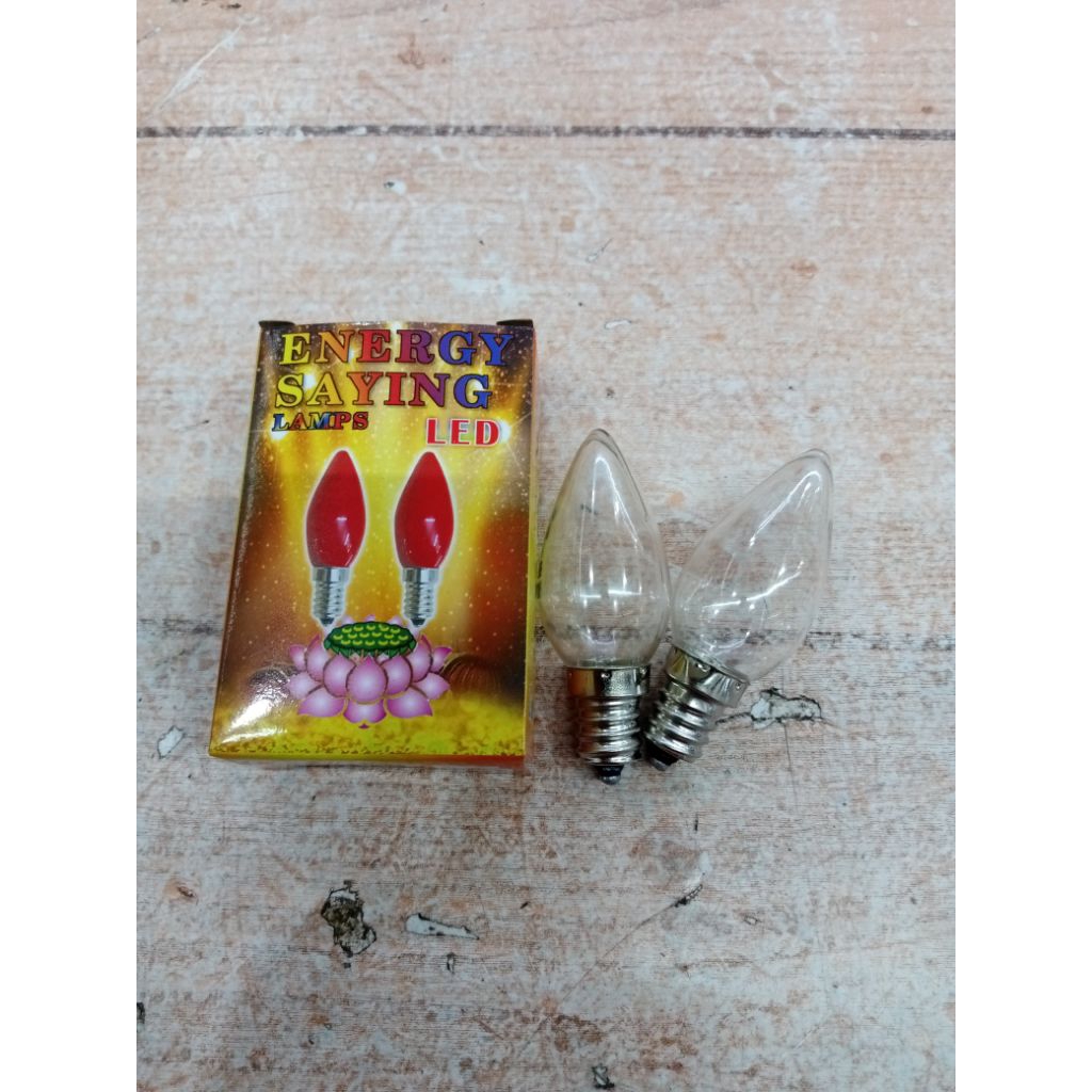 bola lampu / bohlam lampu sembahyang - led - putih - j24