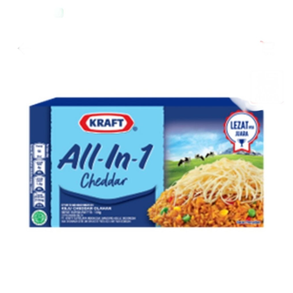 

kraft cheese cheddar all in 1 150 gram