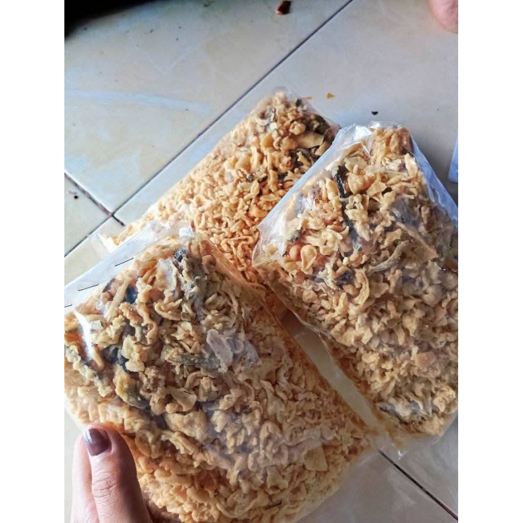 

REMUKAN KRIPIK BELUT 500gram