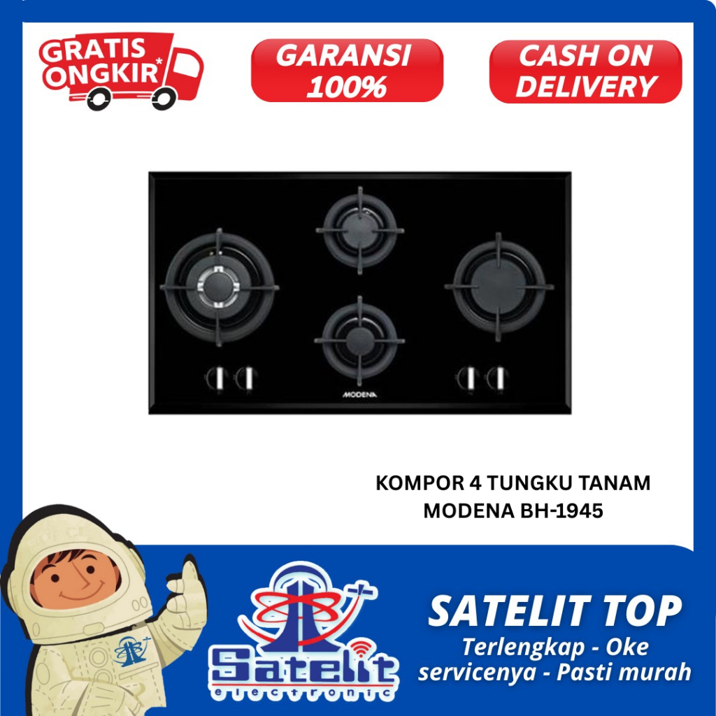 KOMPOR 4 TUNGKU TANAM MODENA BH-1945