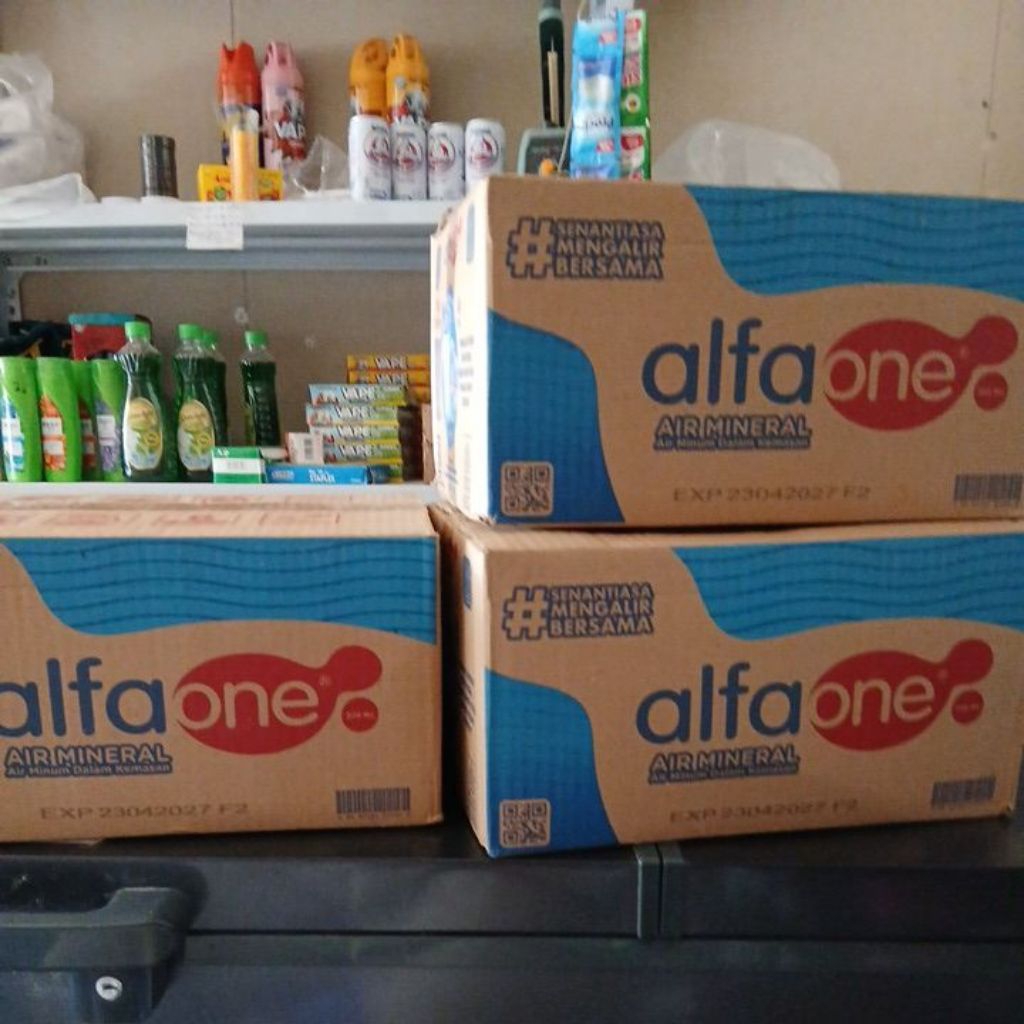 

Air Mineral Alfa One Cup 200ml – Segar, Higienis, dan Praktis
