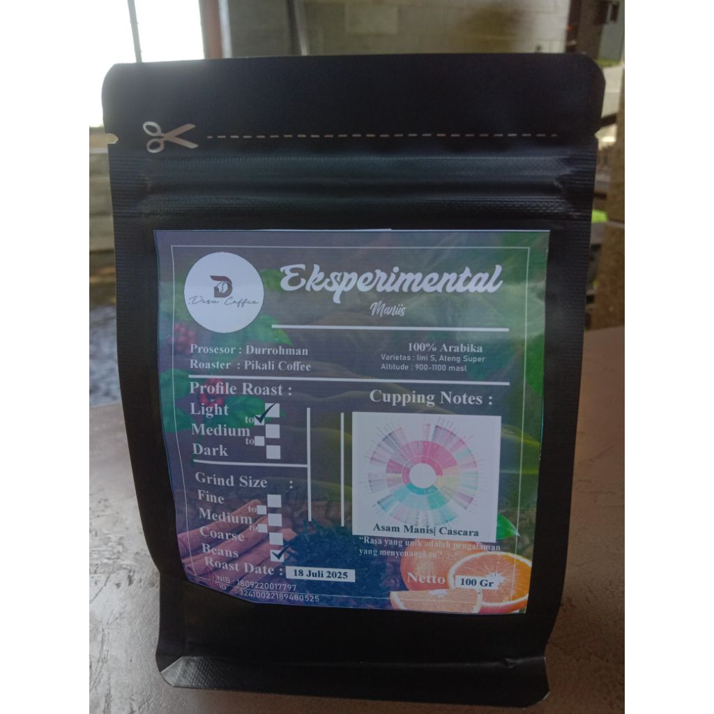 

Eksperimental Maniis manis