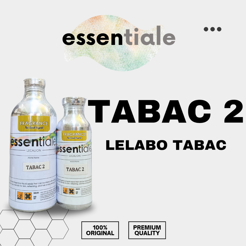 Bibit Parfum Lelab0 Tabac 100ml Repacking ESSENTIALE TABAC 2