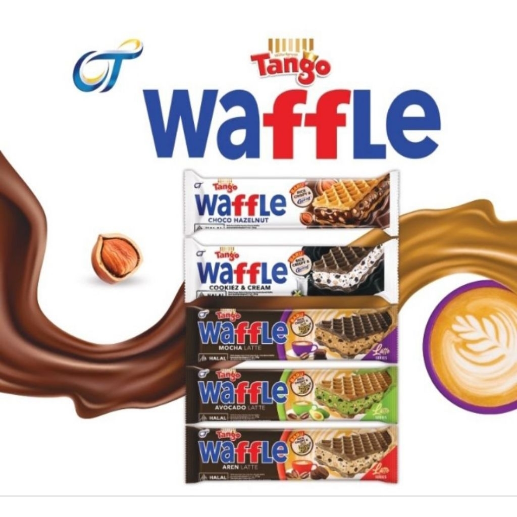 

waffle tango 1 box isi 12+ gratis 1 = 13pcs @25 gram