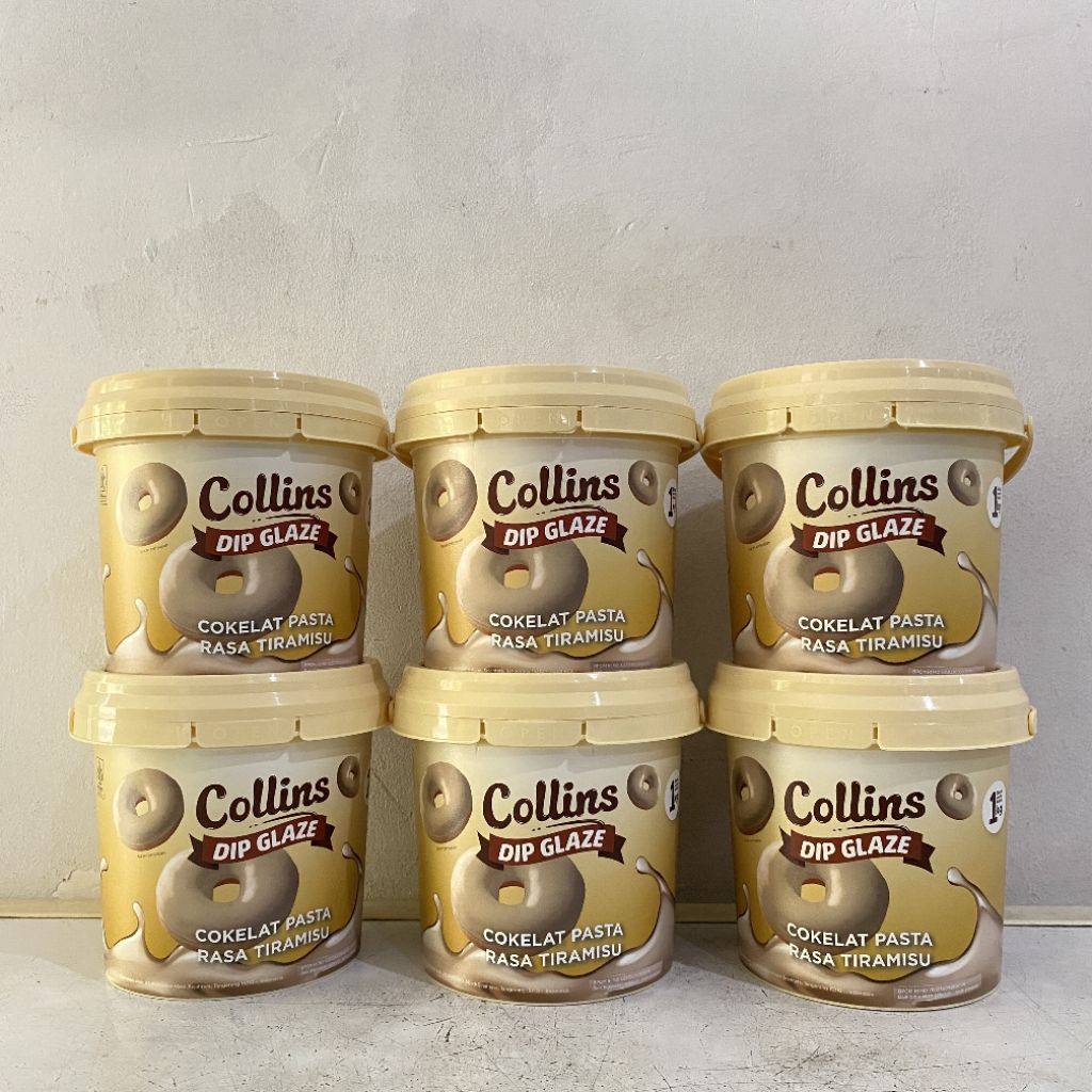 

Collins dip glaze tiramisu 1 kg | glaze collins | collins tiramisu | collins glaze tiramisu
