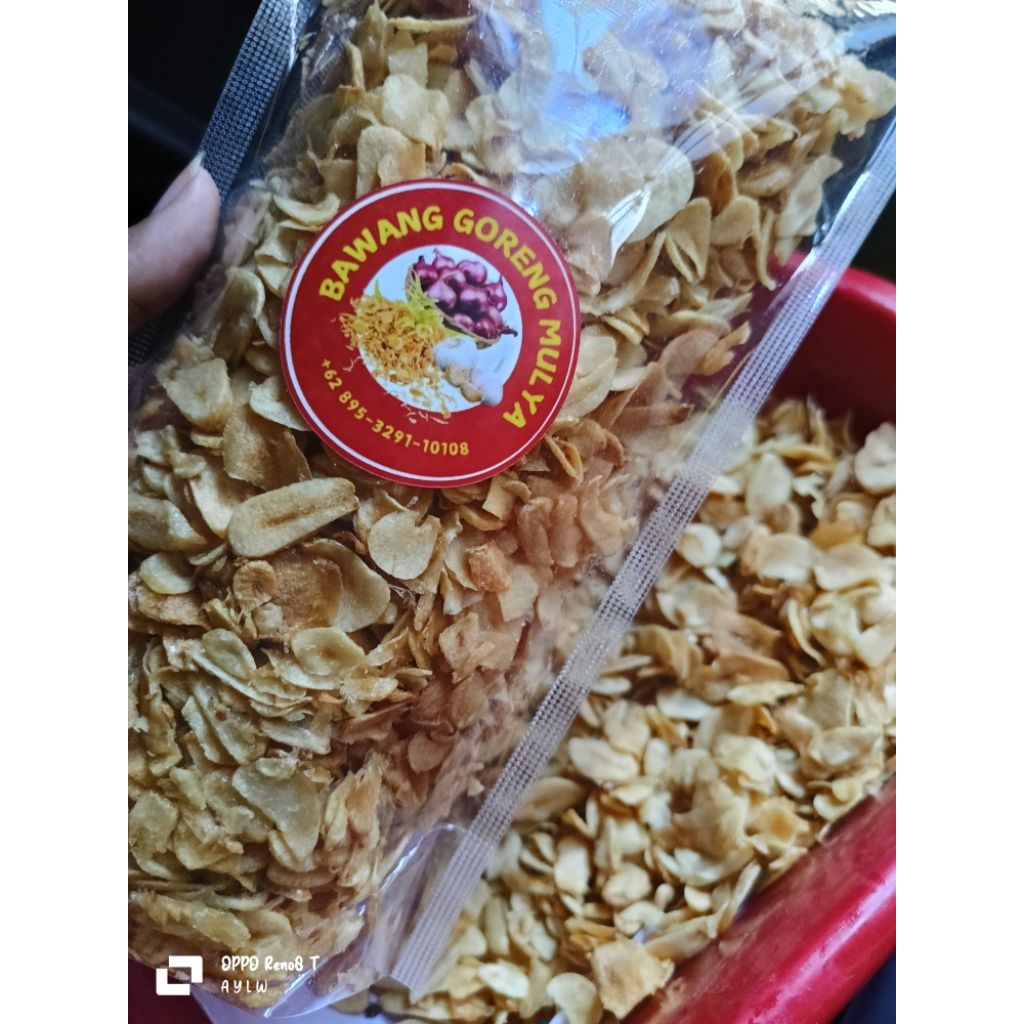 

Bawang putih goreng kemasan pouch lebih ekonomis