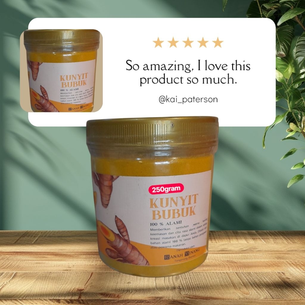 

Kunyit Bubuk 250gram