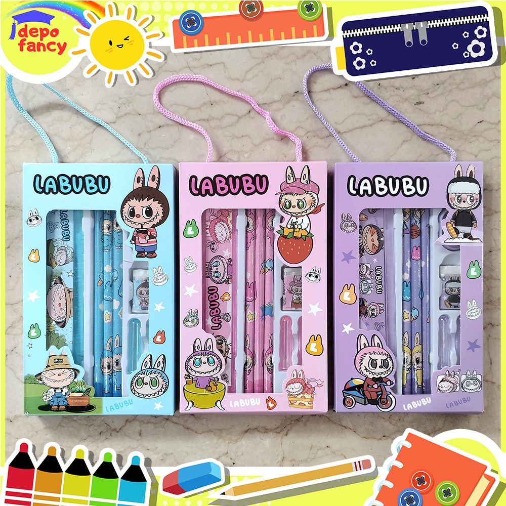 

STUDY SET 6605 / ALAT TULIS SET / PERLENGKAPAN TULIS SEKOLAH / STATIONERY