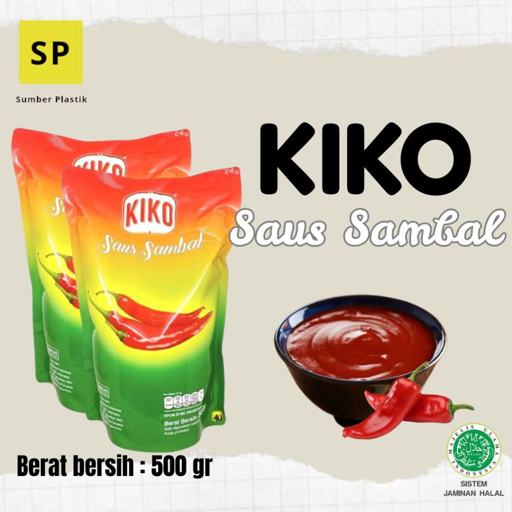 

Saus Sambal Kiko 500Gram