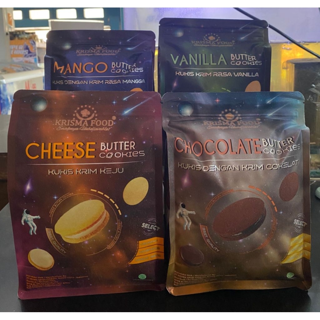 

Krisma Food Butter Cookis 100gr