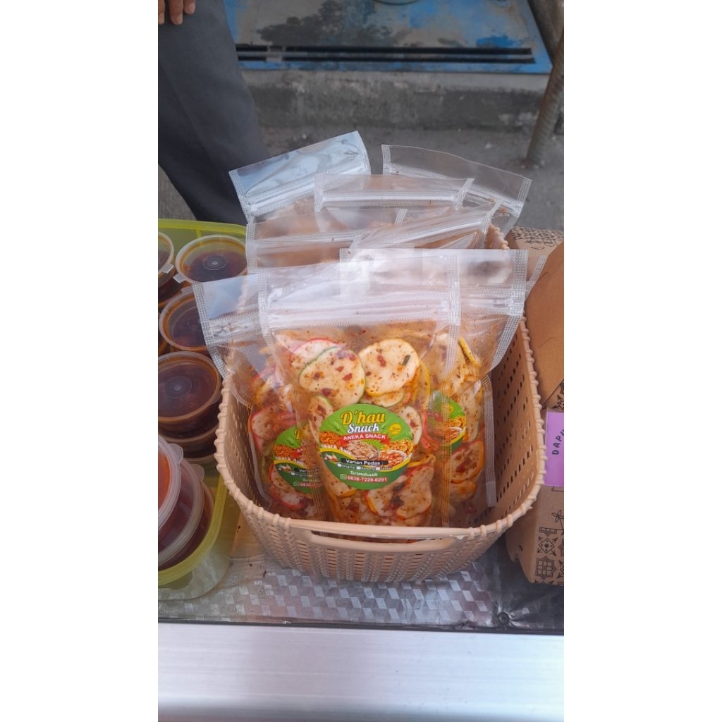 

seblak kering kencur daun jeruk