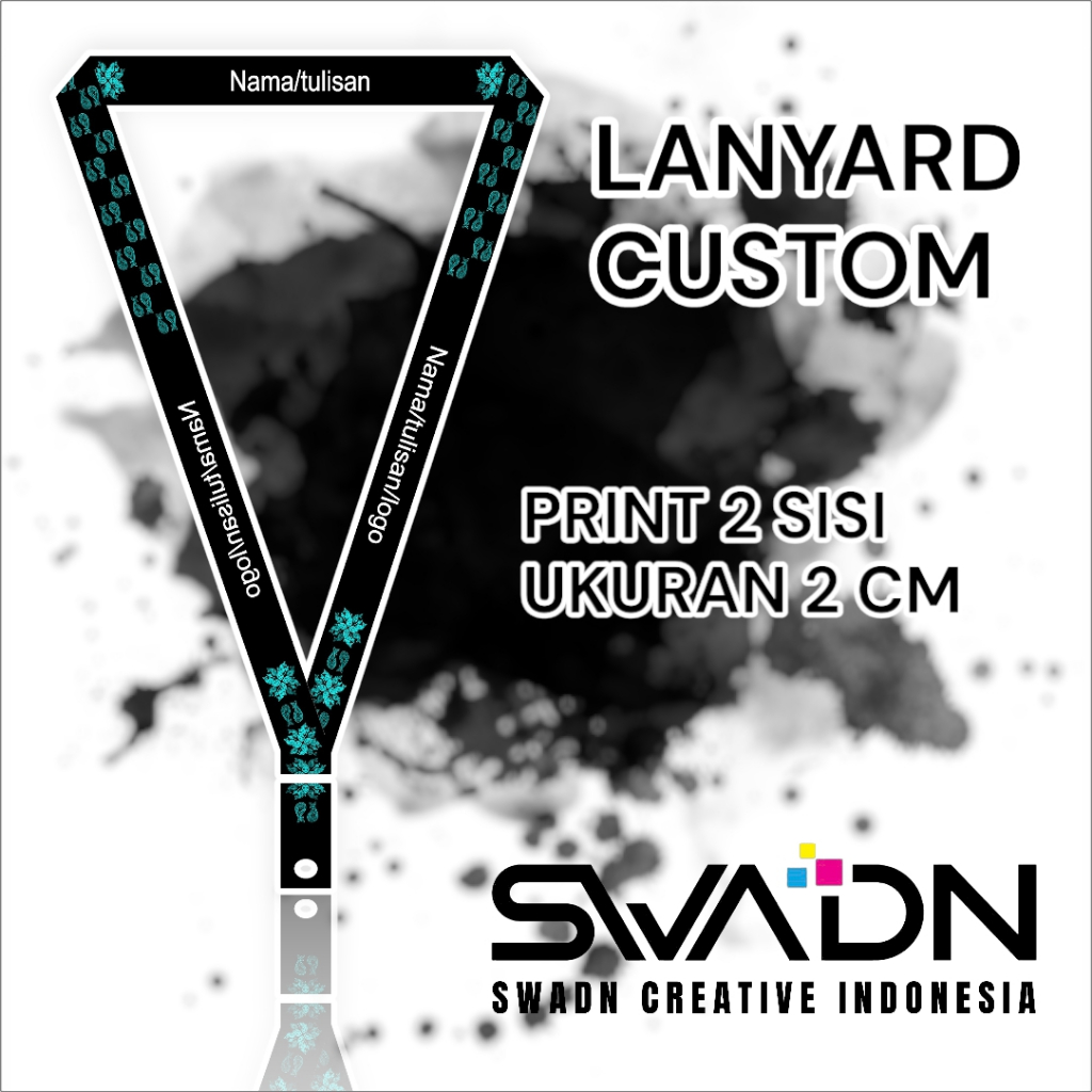 

CETAK TALI LANYARD CUSTOM 500PCS / TALI ID CARD CUSTOM 500PCS / LANYARD CUSTOM CUSTOM 500PCS / LANYARD DESAIN SENDIRI CUSTOM 500PCS