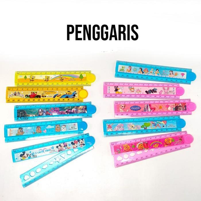 

Penggaris Lipat Plastik 30 Cm / Penggaris Lipat 30 Centimeter