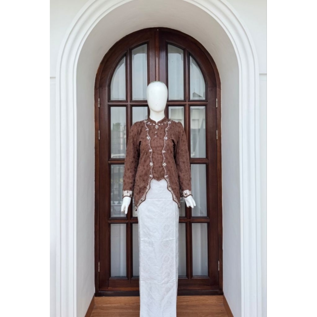stelan kebaya kutubaru jannah / kebaya modern / kebaya jumbo / kebaya wisuda