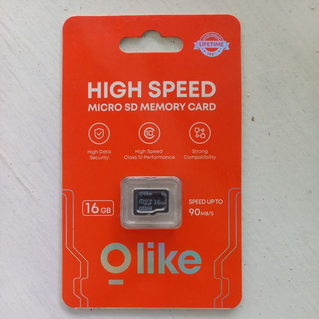 OLIKE 16GB High speed micro SD memory card TF16G
