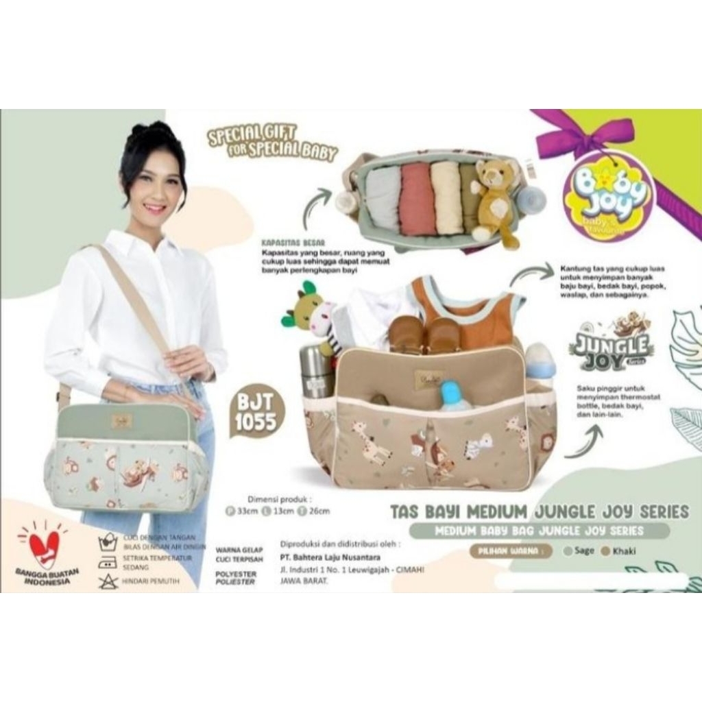 BABY JOY Tas Medium baby JUNGLE JOY