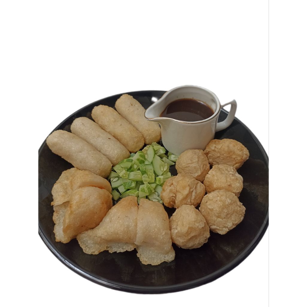 

Pempek Tenggiri Premium Frozen Isi 6 Plus Cuko