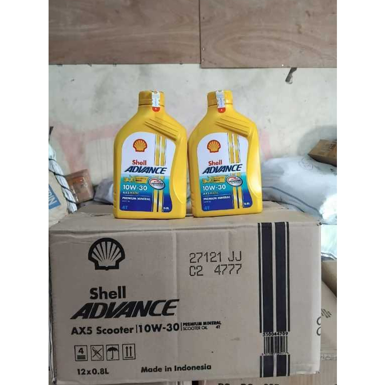 Oli Shell AX5 0,8 Matic