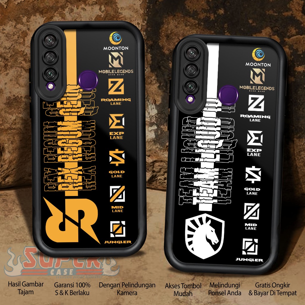 Case For HUAWEI Y6P 2020 MLBB Softcase Glossy Casing Handphone Silicon Glass